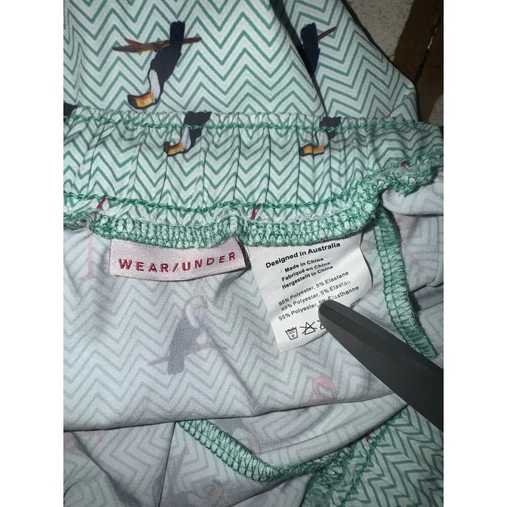 Mosmann Wear Under Swim Shorts Australia Flamingo Toucan, Sz Large